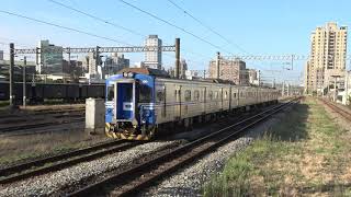 (4K) 1708次 通勤電聯車EMU600(EMU608)無階化停靠北新竹車站