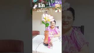 transformando foamy en flores #flores #manualidades #youtube #flowers #gomaeva #foami #foamy #yt