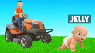 Chasing THE BABY With A LAWN MOWER! (Who’s Your Daddy)