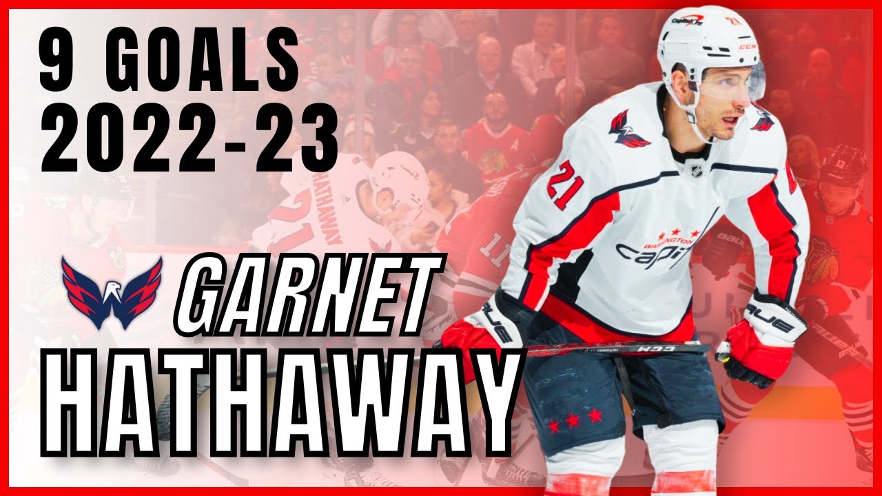 Garnet Hathaway All (9) Goals 2022-23 | Capitals Highlights