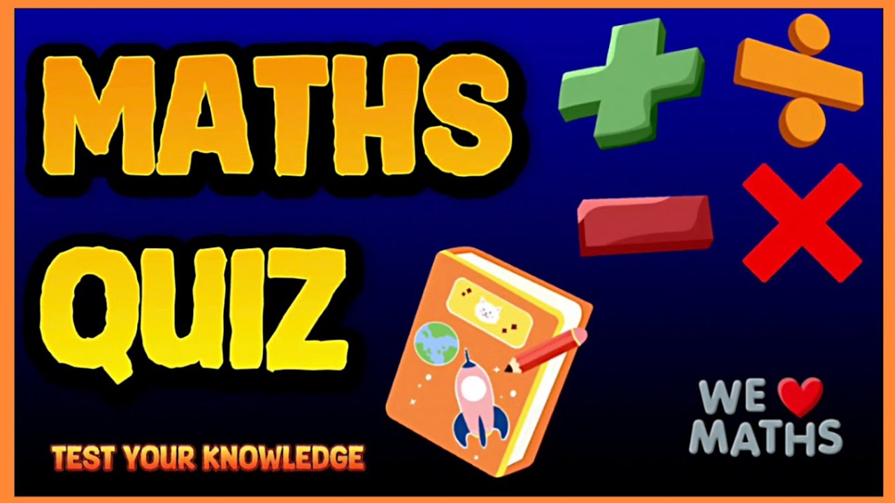 Fun Math Quiz for Kids | Test Your Brain with Addition, Subtraction ...