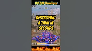 Destroying a tank in TWO SECONDS || Call of Duty Mobile || BR Gameplay