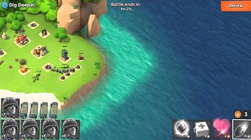 Boom Beach Gameplay Walkthrough - Dig Deeper for Android/IOS