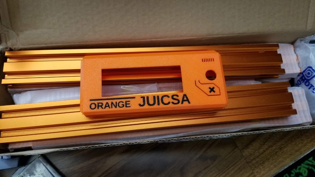 Prusa Bear 3D Printer Build - Orange Juicsa - Part 1 - Chris's Basement ...