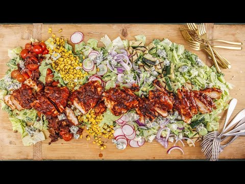 Statement Salad: Rachael’s Chipotle Chicken Cobb with Avocado Goddess-Ranch