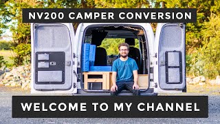 WELCOME To The Channel | Channel Trailer | Nissan NV200 Camper Van Build