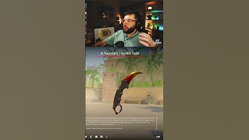 Nadeshot pulls a Karambit Marble Fade | CS2 case unboxing #shorts #livestream #cs2 #twitch #gaming