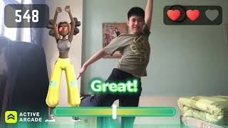 Active arcade poses