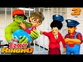 NickHulk vs Siren Head - Scary Teacher 3D Nick Unjust and MissT Police Animation