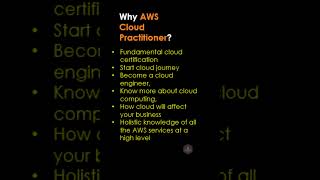 What is AWS Cloud Practitioner certification | Who should do Cloud practitioner exam 11.ai #aws