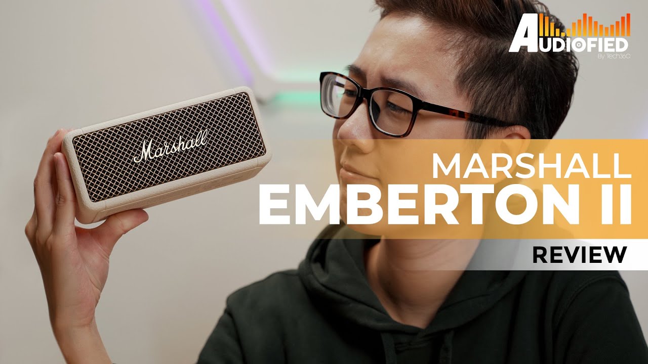 Marshall Emberton II Review: Awesome Portable Speaker, Crazy Battery Life!  
