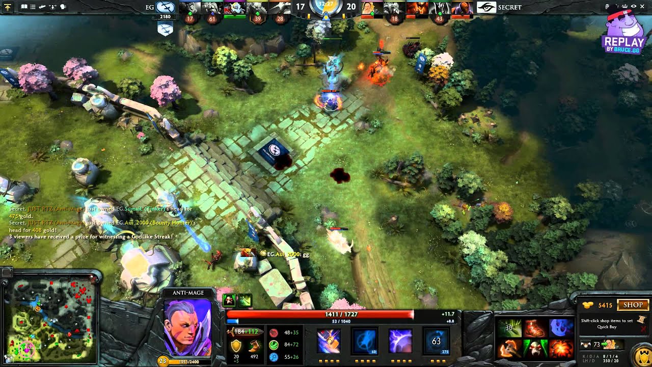 EG vs TS Game 3 Highlight 4 - Finals ESL One Frankfurt 2015 DOTA 2 Highlight - BRUCE.GG