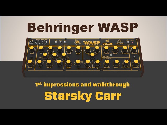 Behringer WASP // REVIEW & DEMO - YouTube