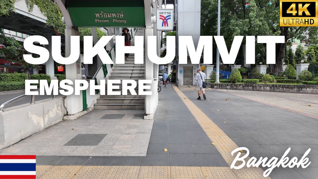 Emsphere Sukhumvit + Best Chicken Rice in Bangkok?! | 4K walkthrough video