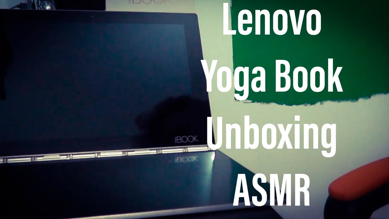 Lenovo Android Yoga Book tablet Unboxing | ASMR