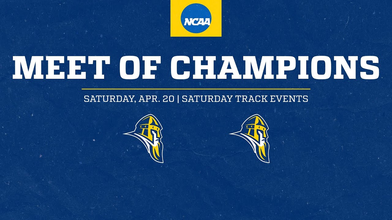Augustana Meet of Champions Saturday track events YouTube