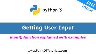 How to take User Input in Python | Python Get User Input to make Interactive Program