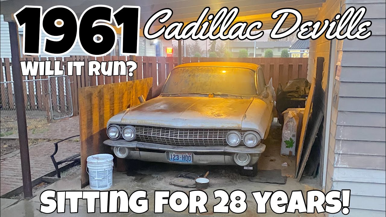 Will it Run? Abandoned project 61 Cadillac Deville!