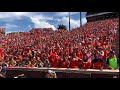 Clemson student section swag surfing