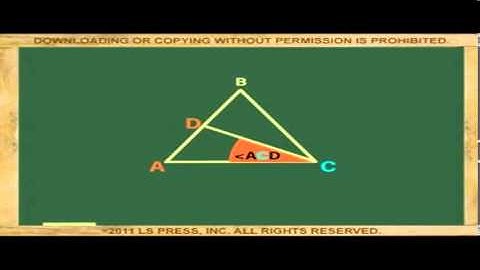DEFINING AND NAMING TRIANGLES PART 1 ANIMATION)
