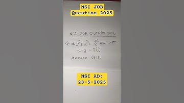 NSI AD Job Questions 2025 | NSI Assistant Director MCQ Suggestion | NSI Exam Guide BD