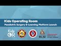 Paediatric surgery in africa a new elearning platform  kids operating room