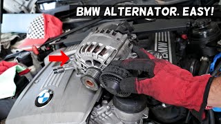 HOW TO REPLACE ALTERNATOR ON BMW