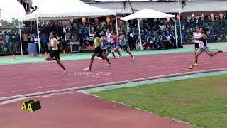 100m Run Fastest Women New Meet Record 11.56 - Indian Inter University Athletics Moodbidri 2018-19