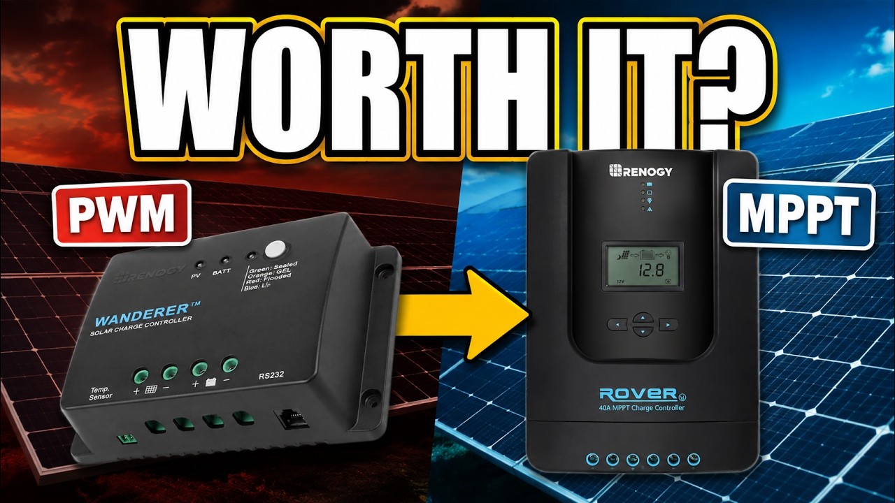 How To Upgrade PWM to MPPT Solar Charge Controller Easy Simple - YouTube