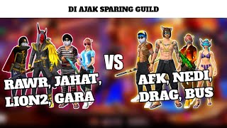 PDK JAHAT, SKIDIPAP TEAM VS KING OF GLAMIS - SPARING GUILD - FREE FIRE BATTLEGROUND