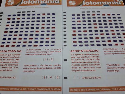 LOTOMANIA: 100% DAS DZS- TÉCNICA GARANTE FECHAR O CARTÃO EM 3 JOGOS!