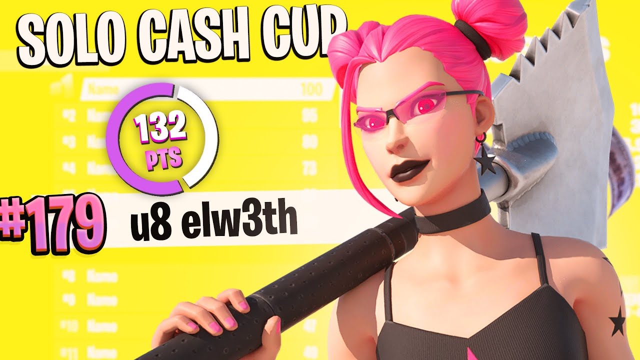 How I placed 179th in the Fortnite Solo Cash Cup | Elweth