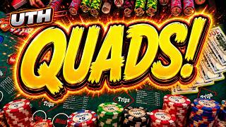QUADS!! ULTIMATE TEXAS HOLD 'EM in LAS VEGAS! BOOM!! 🔥🔥(UTH) IRL QUADS!! ULTIMATE TEXAS HOLD 'EM in LAS VEGAS! BOOM!! 🔥🔥(UTH) IRL
