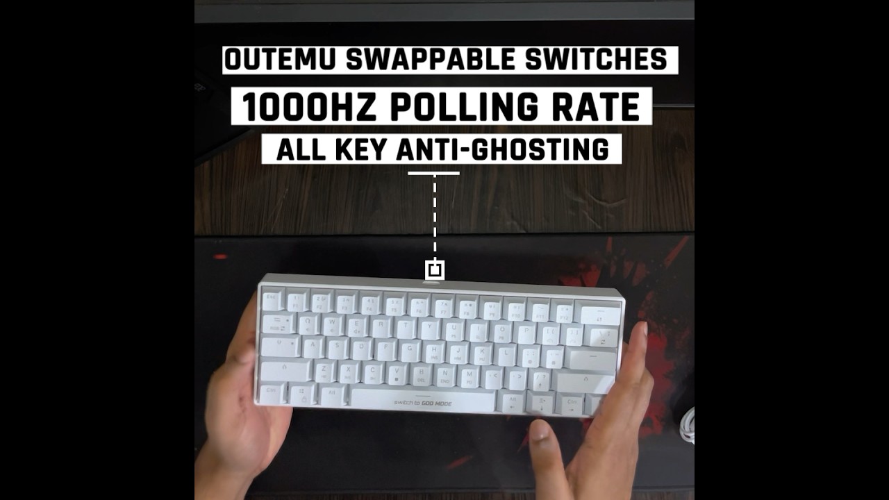 Unboxing - Cosmic Byte - CB-GK-35 Themis - 61 Key RGB Mechanical Keyboard -  @CosmicByte 