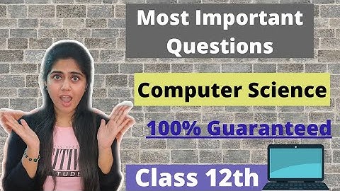 Error finding Questions | Computer Science with python | Class 12th | CBSE 2020-21