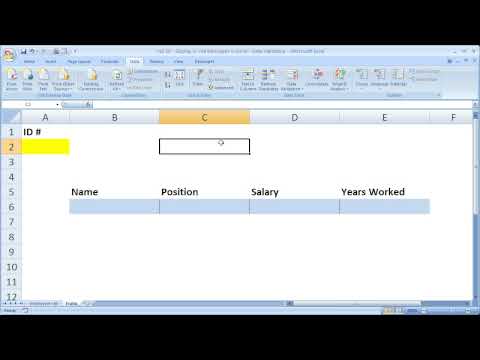 Video: How To Display Cells In Excel