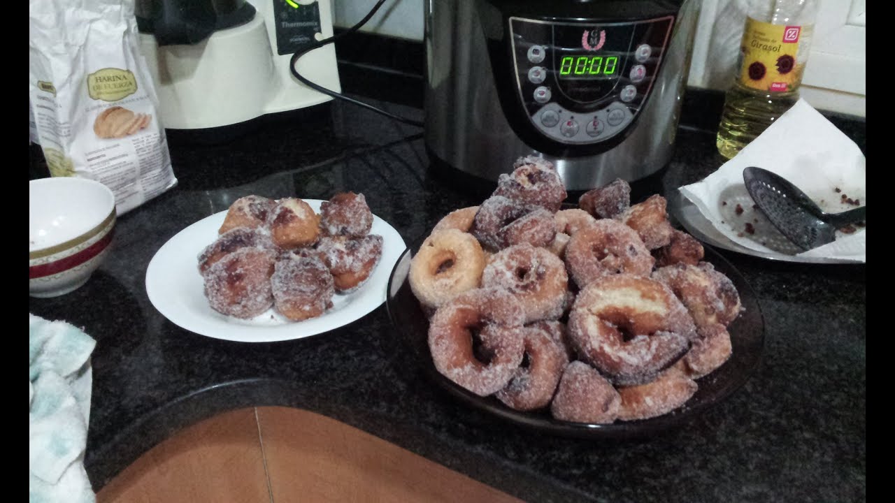 Rosquillas en Thermomix y olla GM