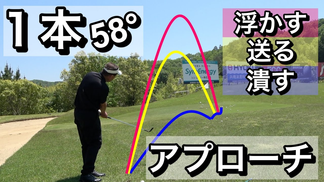 アプローチの基本3パターンをウェッジ1本で打ち分ける 赤澤全彦 Lesson25 Youtube アプローチの基本3パターンをウェッジ1本で打ち分ける 赤澤全彦 Lesson25 Youtube