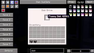 Computer Craft: Basic Floppy Disk Tutorial (Minecraft)