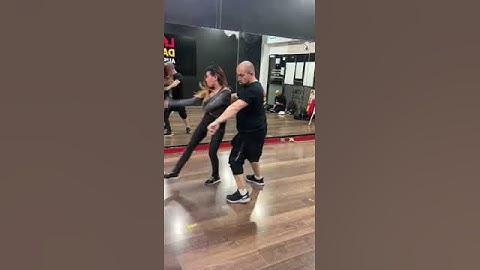 Jaime & Jessica Brazilian Zouk class level 2 turn pattern at LDA 21/5/23