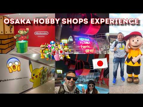 EXPERIENCING NINTENDO OSAKA, Pokémon Center Osaka ポケモンセンターオーサカ+HEP FIVE FERRIS WHEEL+WALKING TOUR 🇯🇵