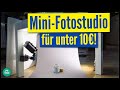 MINI-FOTOSTUDIO FÜR UNTER 10€! 😱💰 | Fotostudio selbst gemacht | TUTORIAL