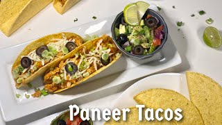 Paneer Tacos with Homemade Taco Seasoning | Fusion Taco Recipe | Indian Style Tacos