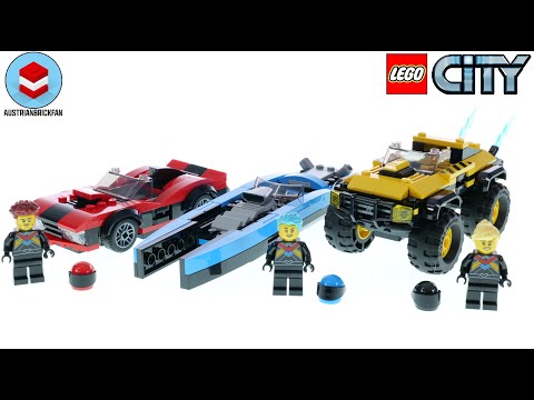 LEGO City 60395 Combo Race Pack - LEGO Speed Build Review