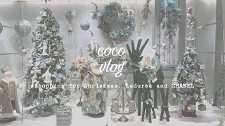 cocovlog#23 クリスマスグッズのお買い物|ラデュレカフェ|CHANELお買い物とHAUL