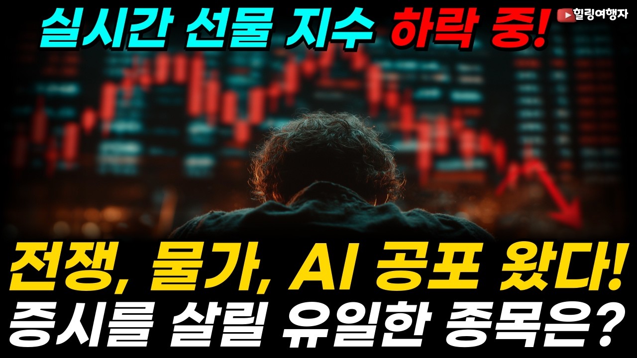 [실시간 선물 지수 하락 중!] 하메네이 사망에 '유가 100불' 경고! 이번 주 증시를 덮칠 3대 악재 공포는? 호재는 딱 하나뿐! 기업 실적으로 증시를 살릴 유일한 종목은?
