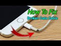 How To Repair Charger Data Cable || Data Cable Kaise Thik Kare