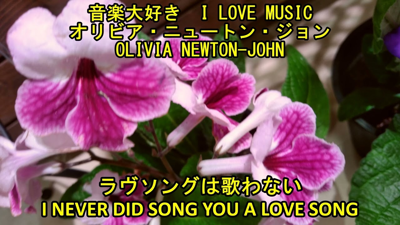 オリビア・ニュートン・ジョン/ラヴソングは歌わない I LOVE MUSIC