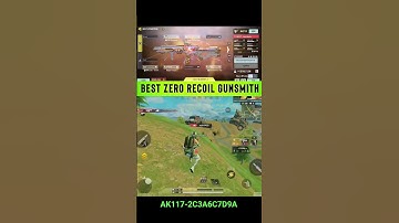 AK117 BR ZERO RECOIL + FAST KILLING GUNSMITH | CALL OF DUTY MOBILE