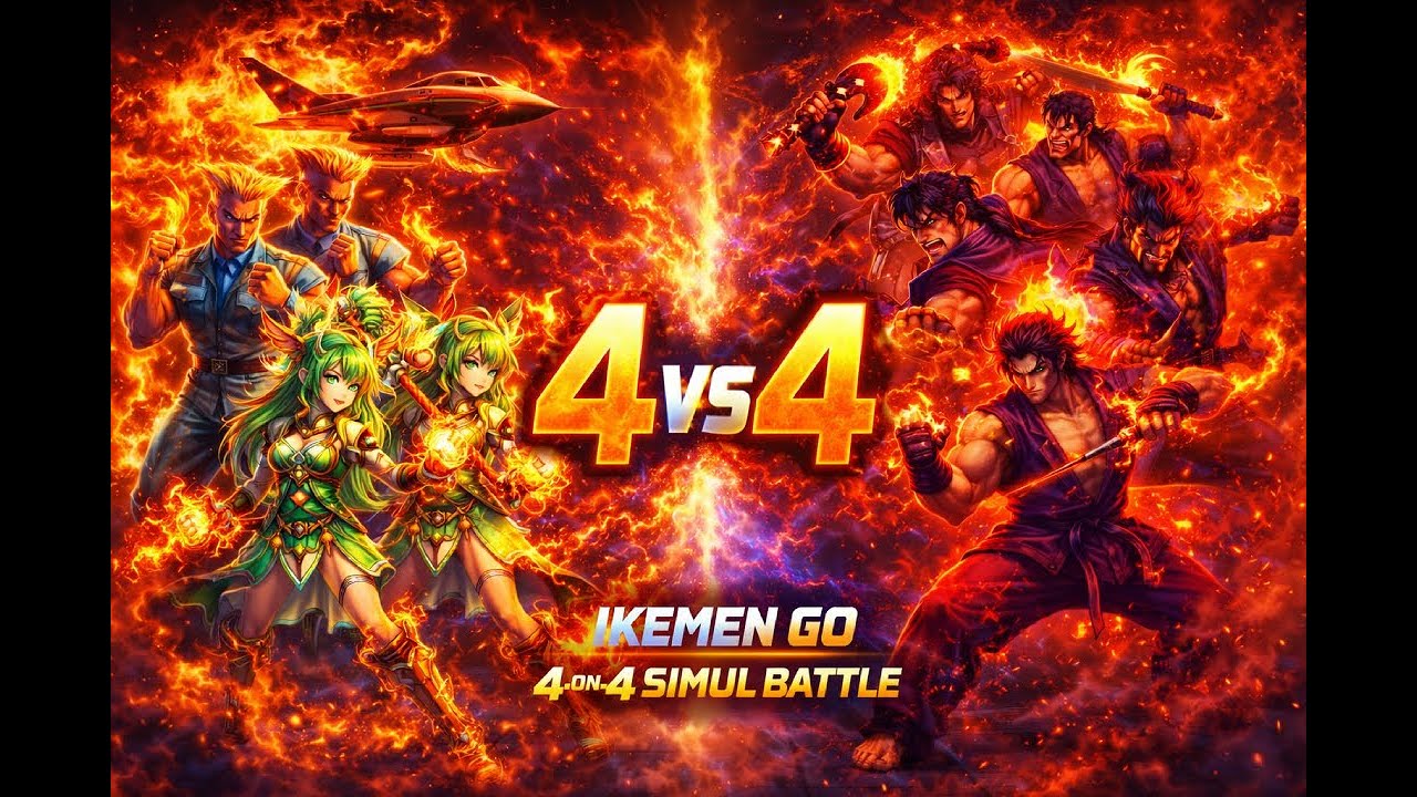 WIND GUILE & RIESZ TEAM VS EVIL BOSSES 🔥 4VS4 SIMUL